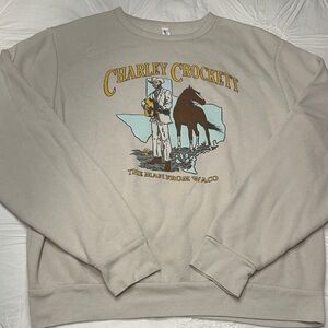 Charley Crockett The Man From Waco Texas Graphic Pullover Sweatshirt